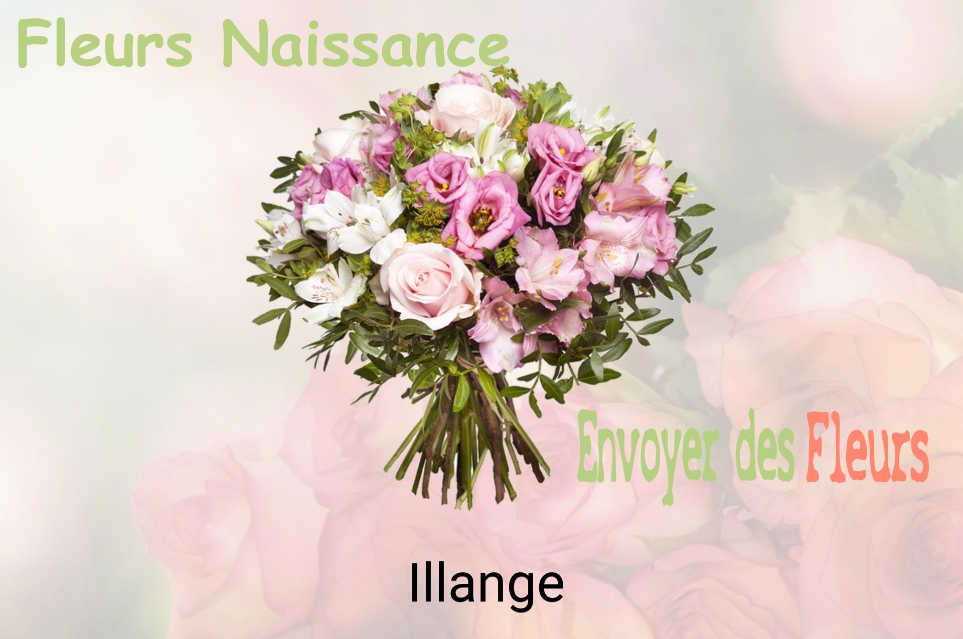 Bouquet de fleurs de naissance livré à Illange