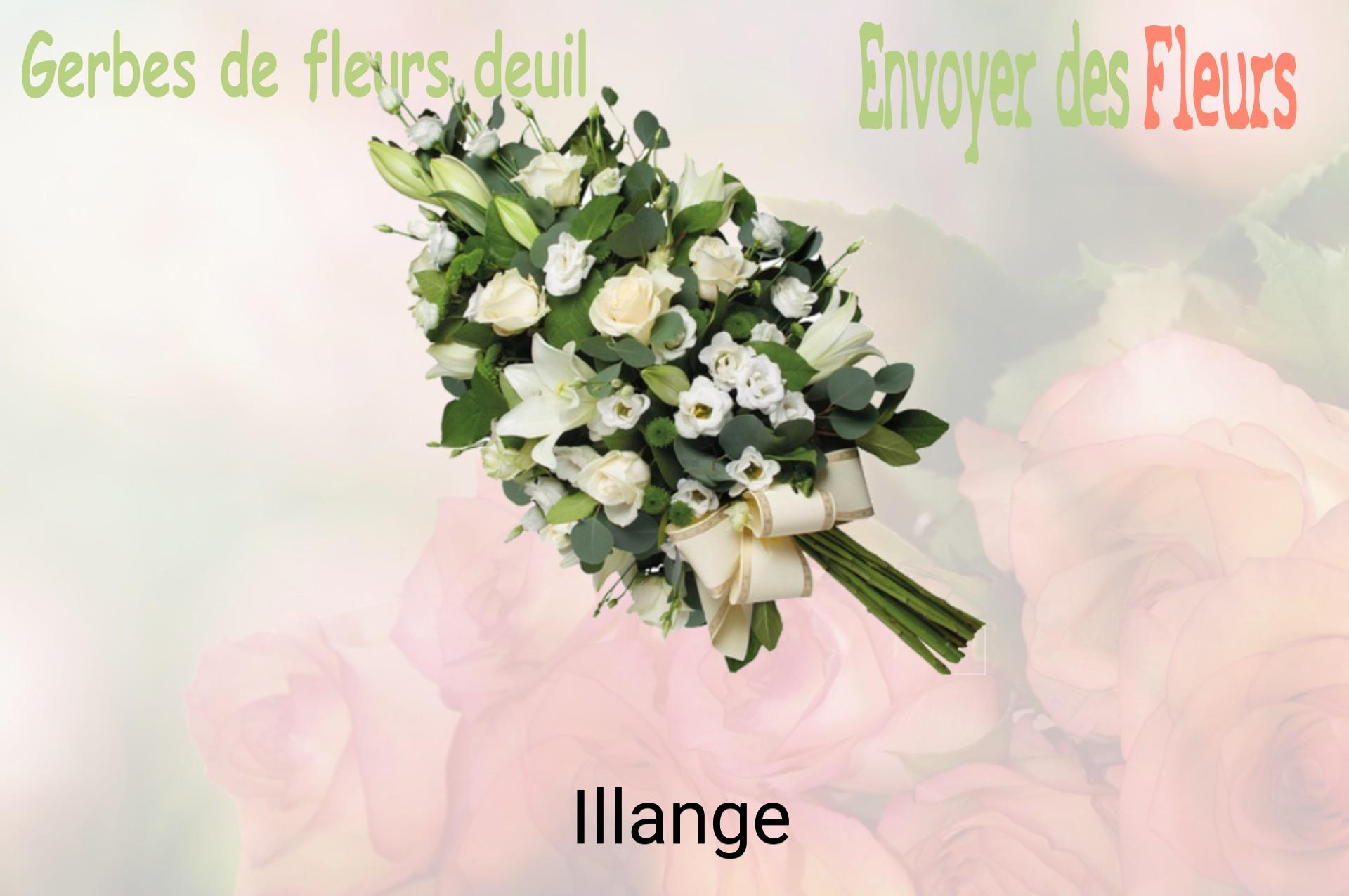 Gerbe de fleurs de deuil livrée à Illange